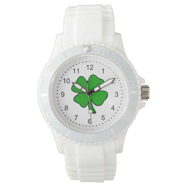 Irish Shamrock Armbandsur (Framsida)