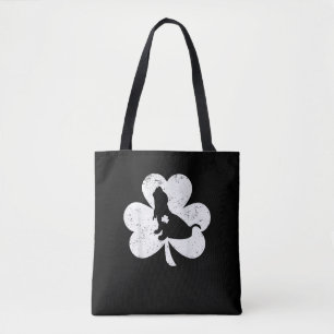 Irish Shamrock Basset Hound Hund St. Patrick's Day Tygkasse