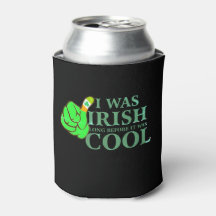 Irish Shamrock Beer Can Cooler | St patricks day