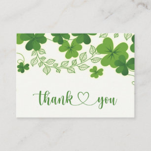 Irish Shamrock Business Tack Telefonkort