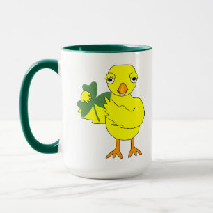 Irish Shamrock Chick Mugg
