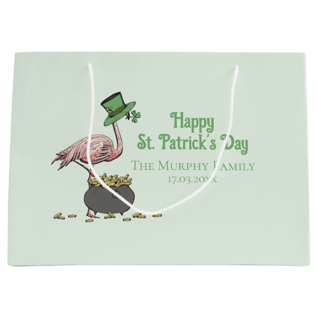 Irish Shamrock Flamingo St. Patrick’s Day Party (Framsidan)