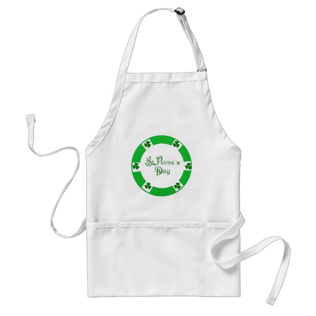 Irish Shamrock for Standard-Apron Förkläde (Framsidan)