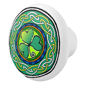 Irish shamrock knopp