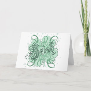 Irish Shamrock Kort