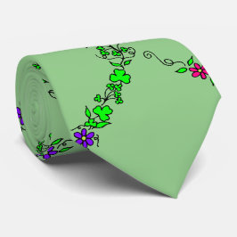 Irish Shamrock Ljust grönt St. Patrick's Day Tie Slips
