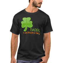 Irish Shamrock Lycklig St. Patrick's Day T-Shirt