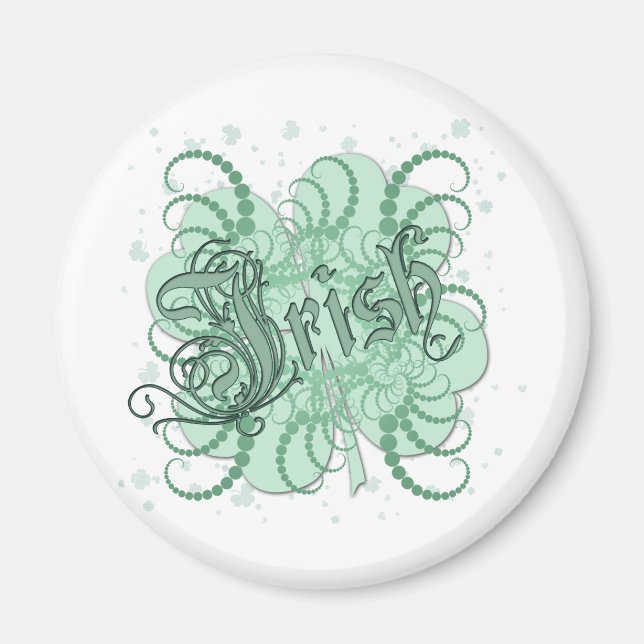 Irish Shamrock Magnet (Framsidan)