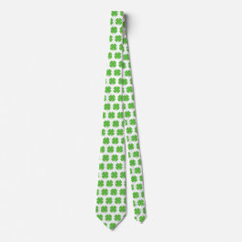  Irish Shamrock Neck Tie Slips