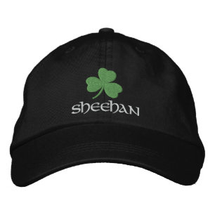 Irish Shamrock Personlig Broderad Keps