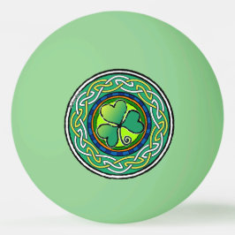 Irish shamrock pingisboll