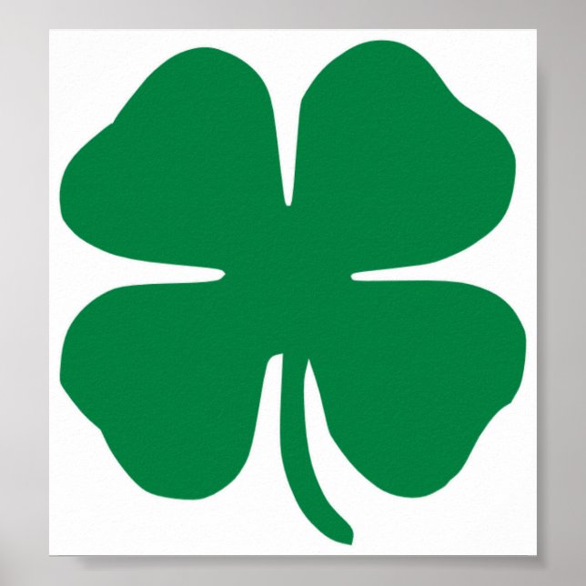 Irish Shamrock Poster (Framsidan)