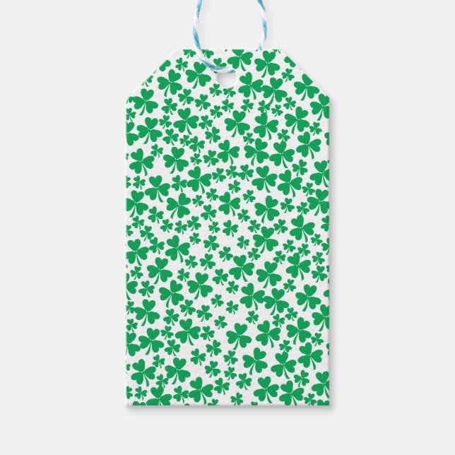 Irish Shamrock Presentetikett (Framsidan)