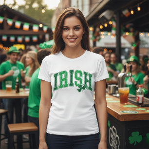 Irish Shamrock Retro St patrick's day T Shirt