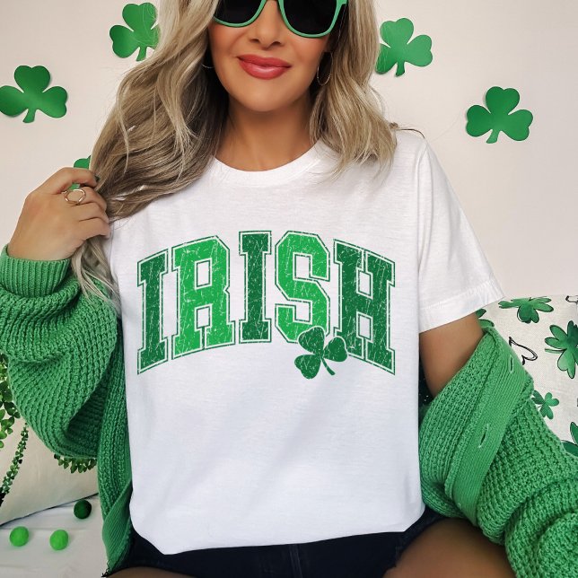 Irish Shamrock Retro St patrick's day T Shirt (Irish Shamrock Retro St Patrick's Day T-Shirt)