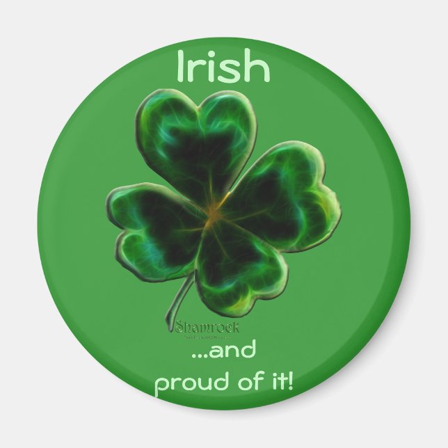 Irish Shamrock Series Magnet (Framsidan)
