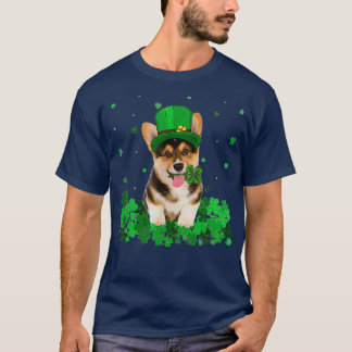 Irish Shamrock St patricks day hund Coola T Shirt