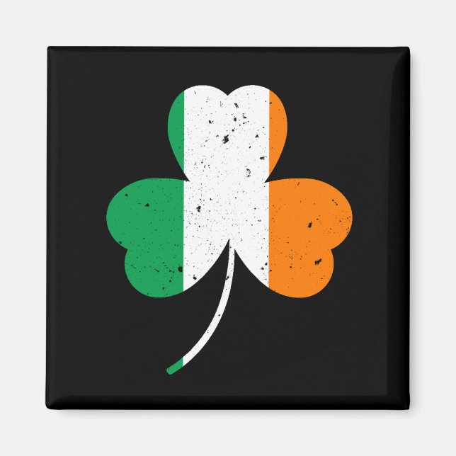 Irish Shamrock St patrick's day Magnet (Framsidan)