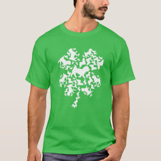 Irish Shamrock St patrick's day Malteese Funny T Shirt