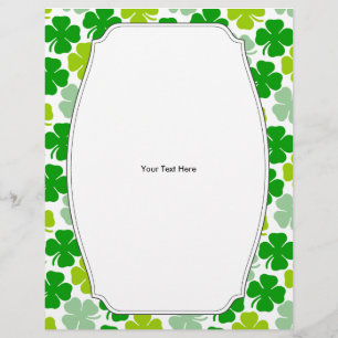 Irish Shamrock St. Patrick's Day Reklamblad
