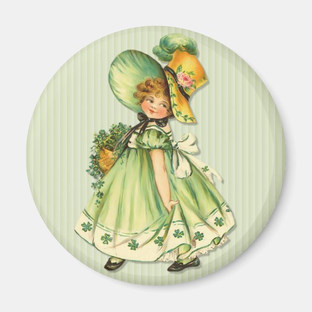Irish Shamrock Stroll Magnet (Framsidan)