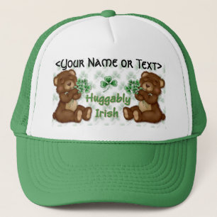 Irish Shamrock Teddy Truckerkeps