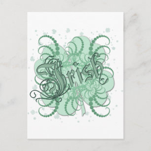 Irish Shamrock Vykort