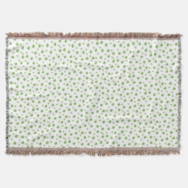 Irish Shamrocks Filt (Framsidan)