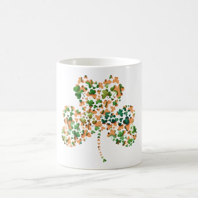 Irish Shamrocks Kaffemugg (Center)