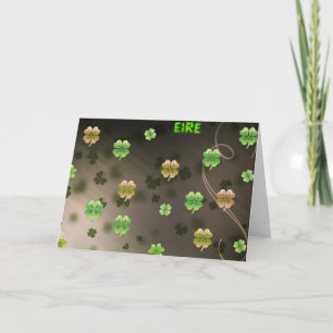 Irish Shamrocks Kort