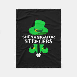Irish Shenanigator Steelers Fleecefilt