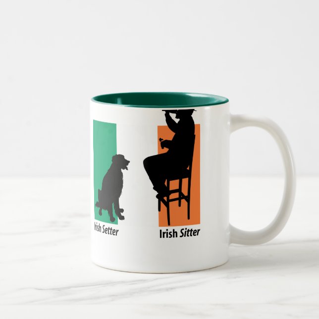 Irish Sitter Mugg (Höger)