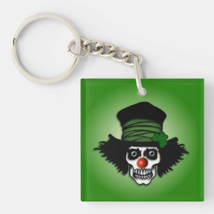 Irish Skeleton Clown Grönt