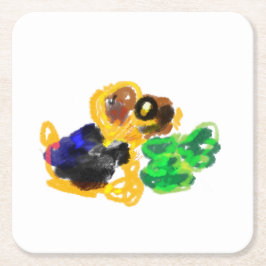 Irish skräckare kärlek it underlägg papper kvadrat