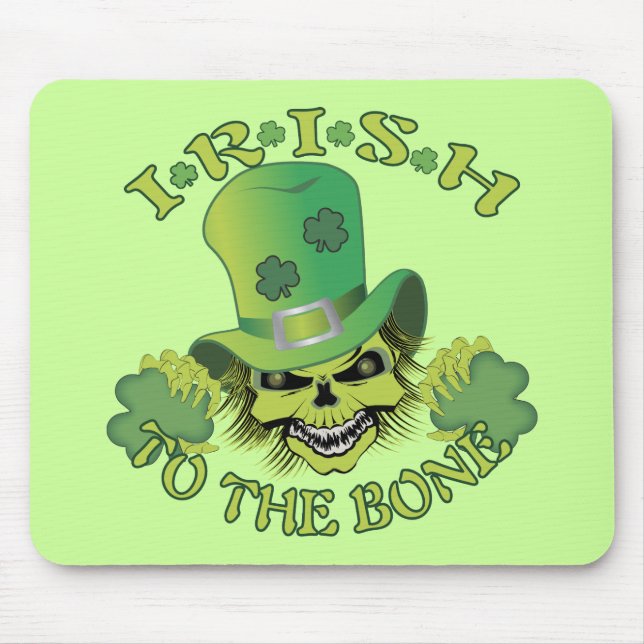 Irish Skull Musmatta (Framsidan)