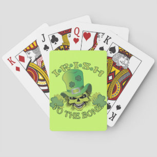 Irish Skull Spel Kort