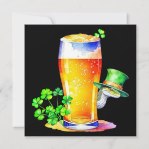 Irish Snakes & St. Patrick's Day Beer Inbjudningar