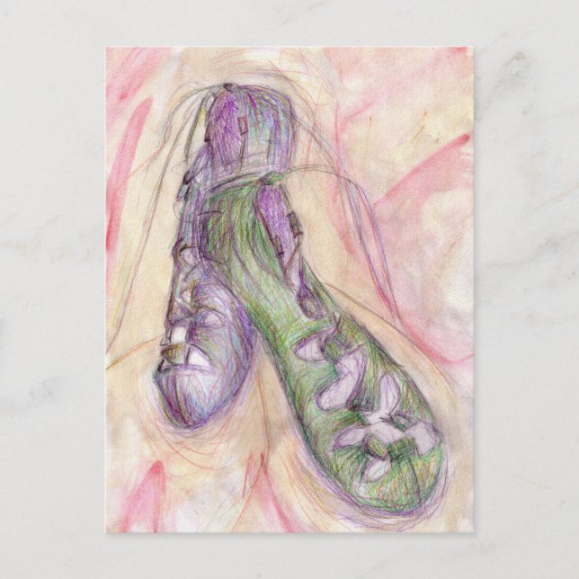 Irish Soft Shoes Vykort (Framsida)