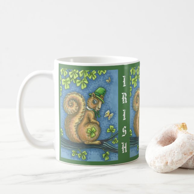 IRISH SQUIRREL ST. PATRICK'S DAY MUGG Classic (Med munk)