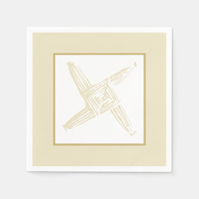 Irish St. Brigid's Kor Pappersservett (Framsidan)