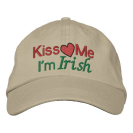 Irish St. Pat. Hat Broderad Keps