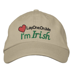 Irish St. Pat. Hat Broderad Keps