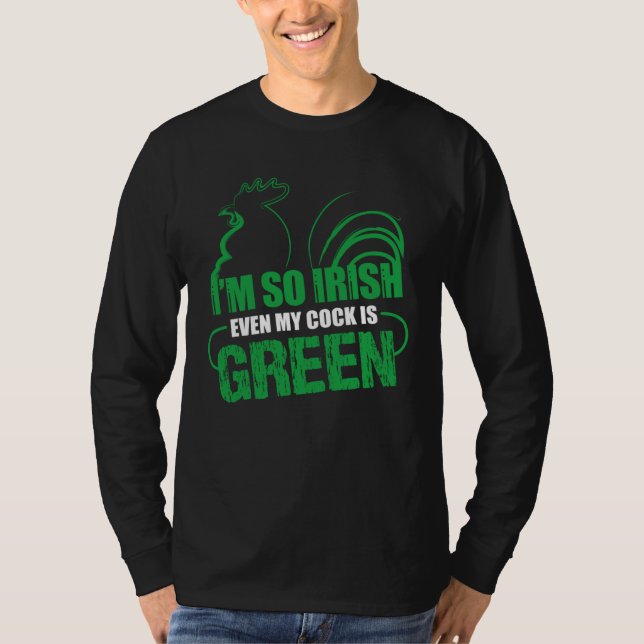 Irish St Patricks Day Drinking Party Ireland T Shirt (Framsida)
