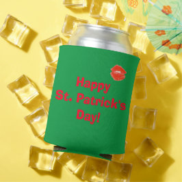 Irish St. Patricks Day Grönt Red Läppar 4Sean