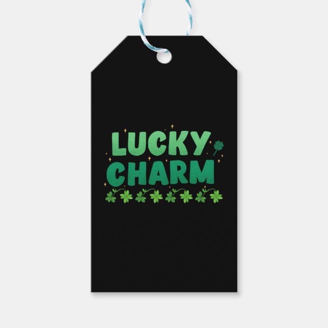 Irish St patricks day Presentetikett (Framsidan)