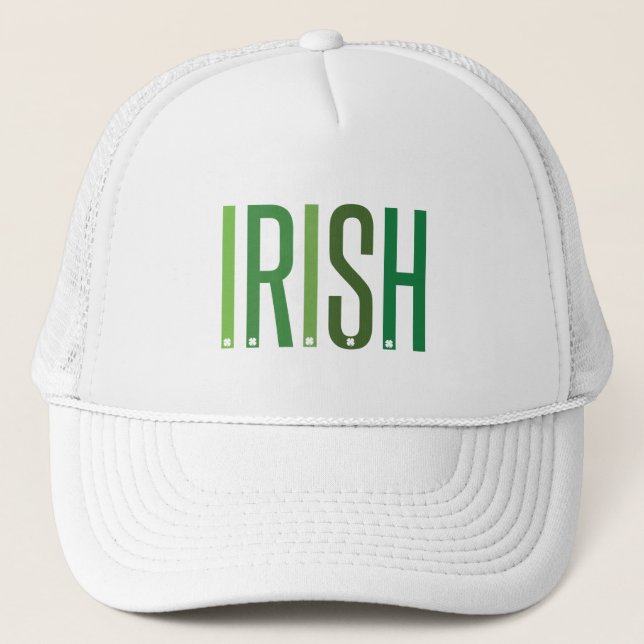 Irish St. Patrick's Day Shamrock Lucky Keps (Framsida)