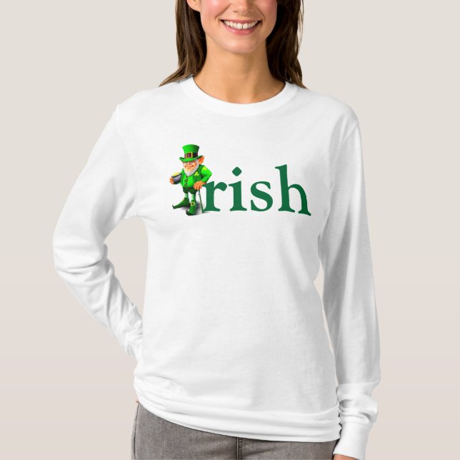 IRISH ST. PATRICK'S DAY shirt T (Framsida)