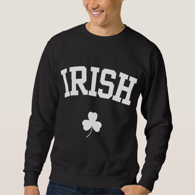 Irish St. Patrick's Day sweatshirt (Framsida)