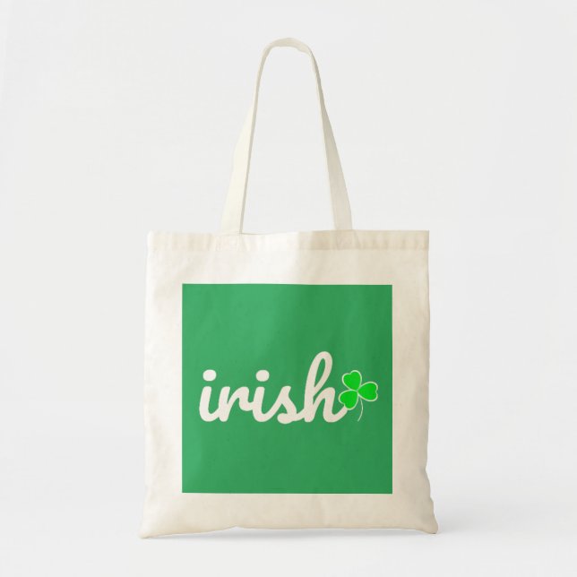 Irish St. Patrick's Day Tygkasse (Framsidan)
