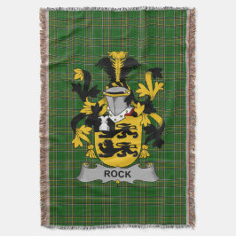 Irish Sten Jackar Arm Family Crest Ireland Filt
